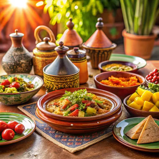 تاجين الطاجين بالأفوكادو والعدس